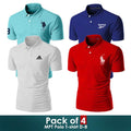 04 Pack of Men's Polo's - Dubai Offers Today