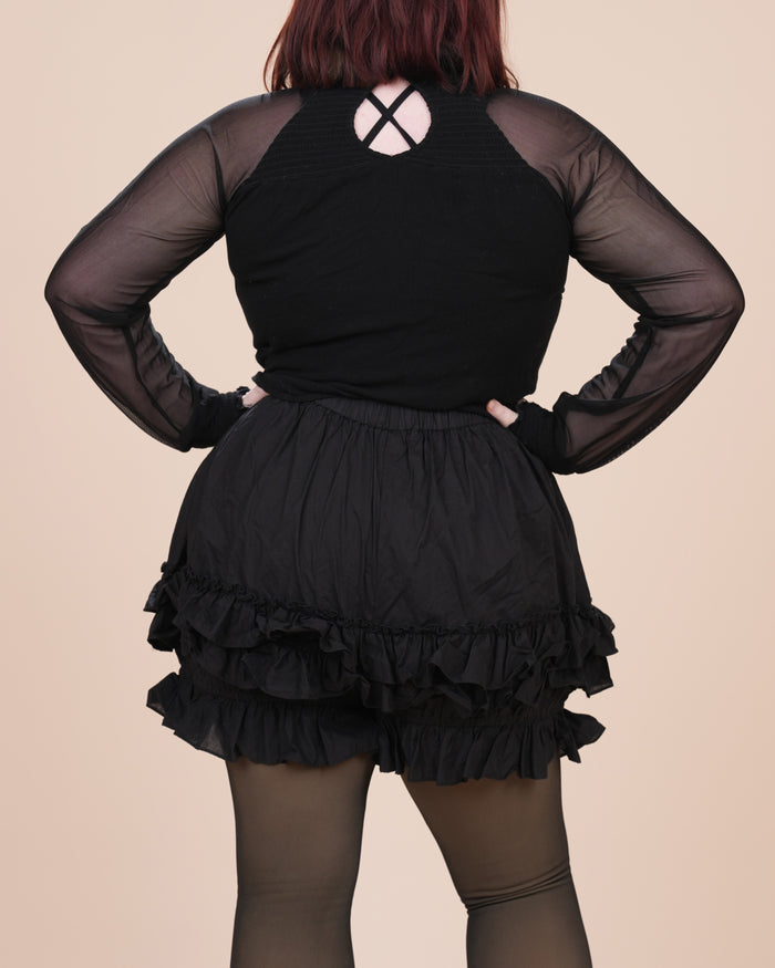 100% Cotton Bloomers in Obsidian Rose