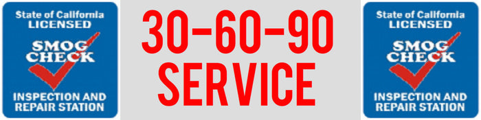 30-60-90 SERVICE BANNER, 3' X 10'