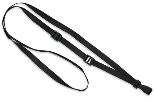 3/8" (10 MM) Flat Adjustable Breakaway Lanyard with Slide Adjuster and "No-Twist" Wide Plastic Hook, Qty = 100