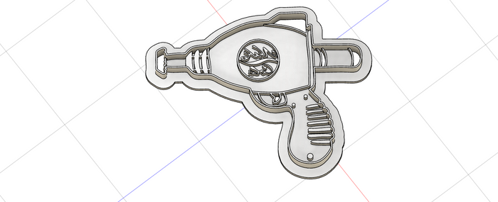 3D Printed Cookie Cutter Inspired by Fall Out Nuka Cola Thirst Zapper DIGITAL FILE ONLY