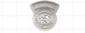 3D Printed Resident Evil S.T.A.R.S. Patch Cookie Cutter