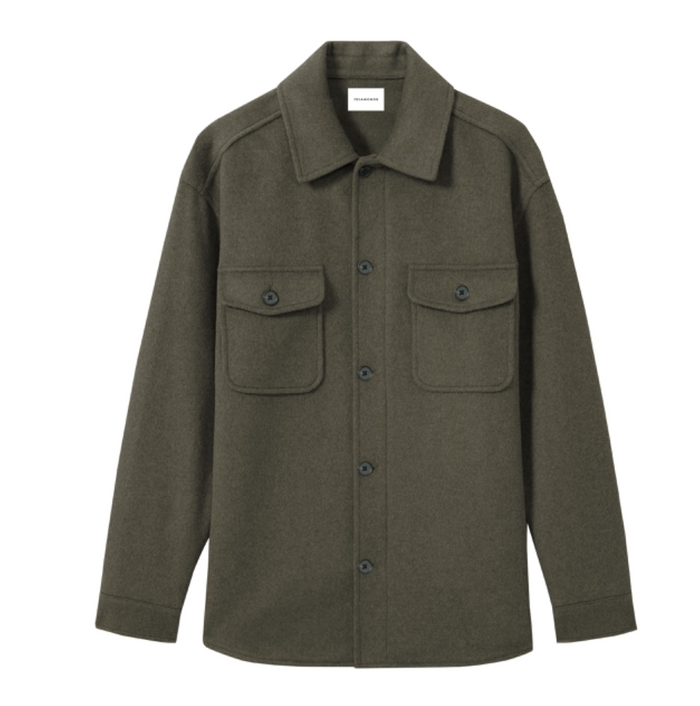7 Diamonds Craftsman Twill Shacket
