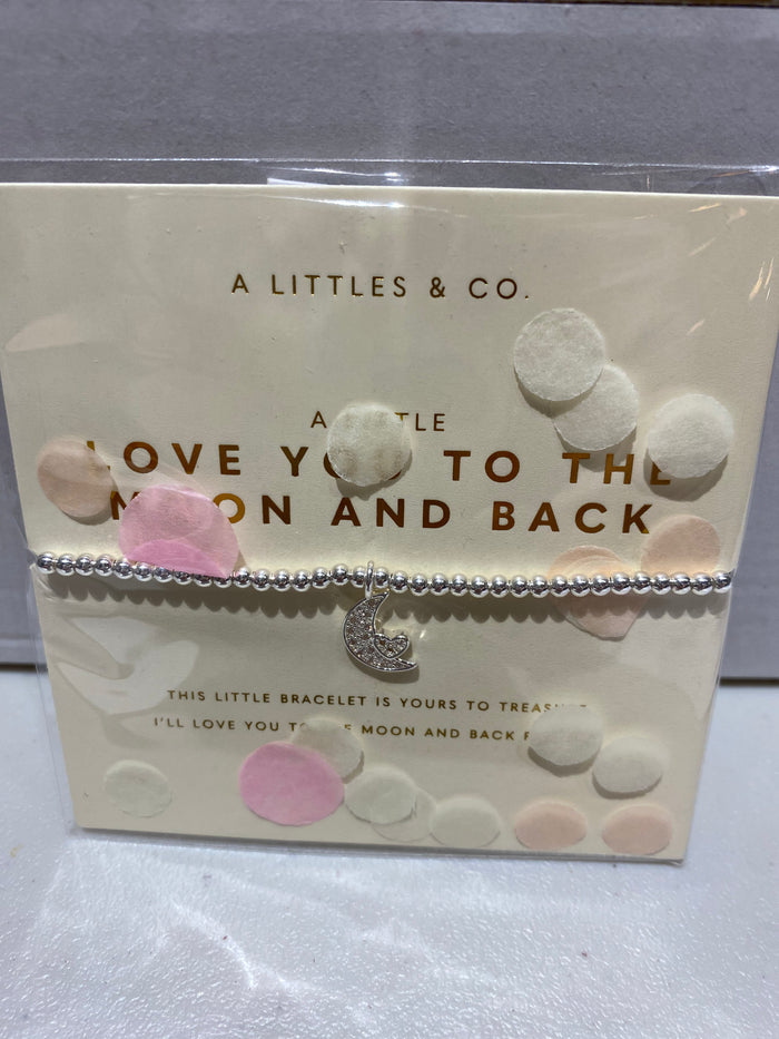 A Littles Confetti Package Silver Charm Bracelet