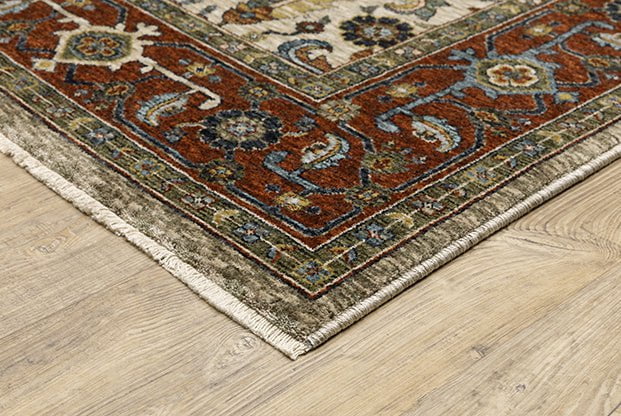 Oriental Weavers Area Rugs Aberdeen Area Rugs 144d Ivory Persian By OWRugs In 8 Sizes