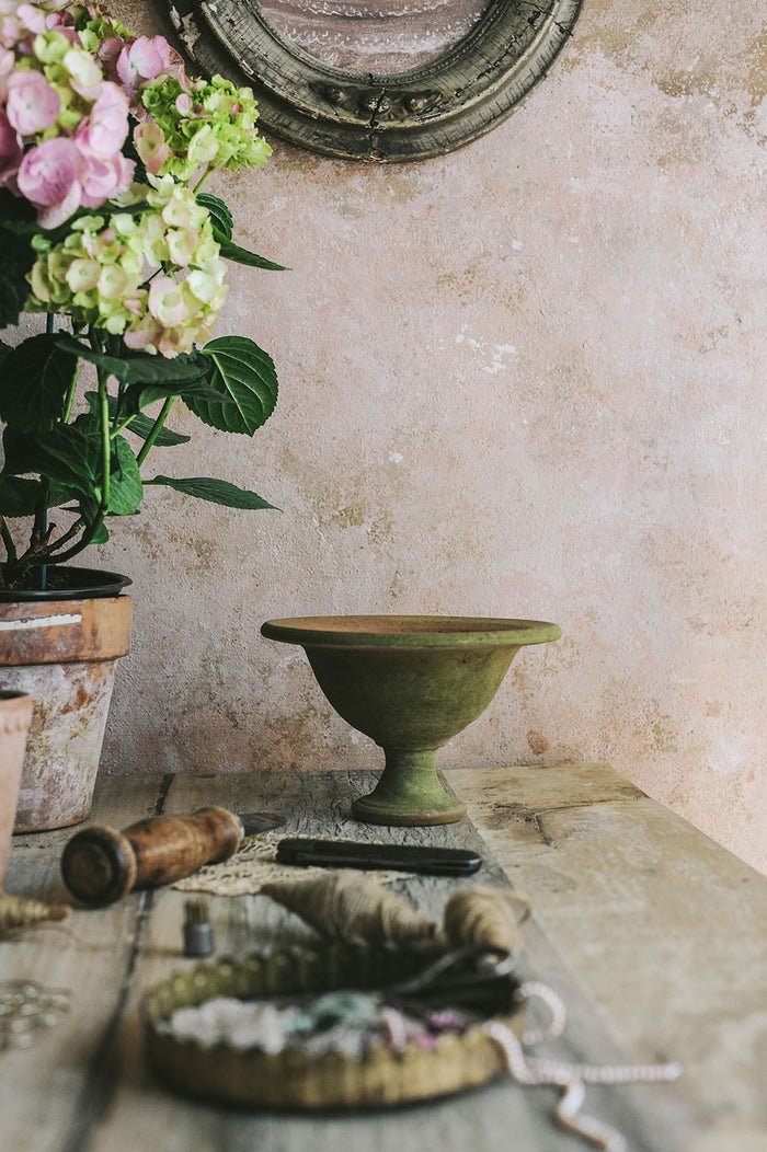 Aged Terracotta Fruit Bowl Planter