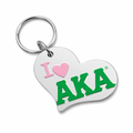 AKA Heart Shaped Mirror Keychain