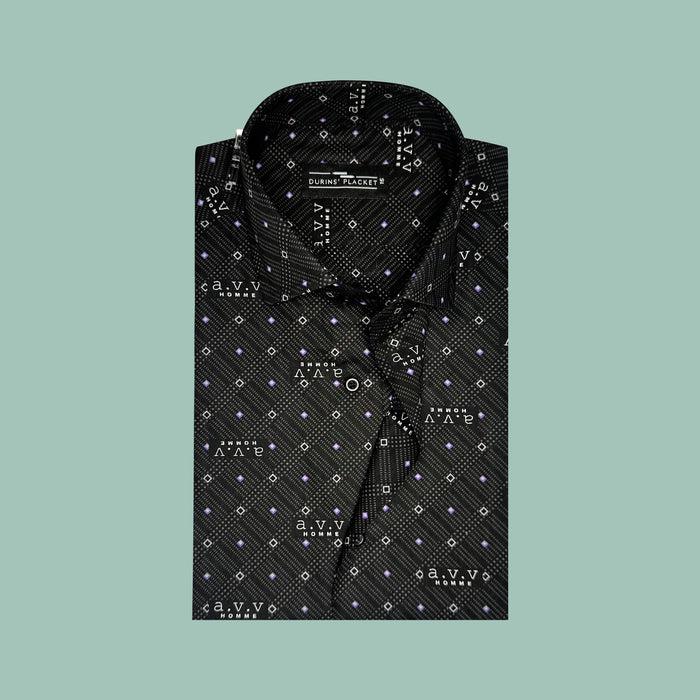 ALPHA AVV PRINTED SHIRT - Durins Placket