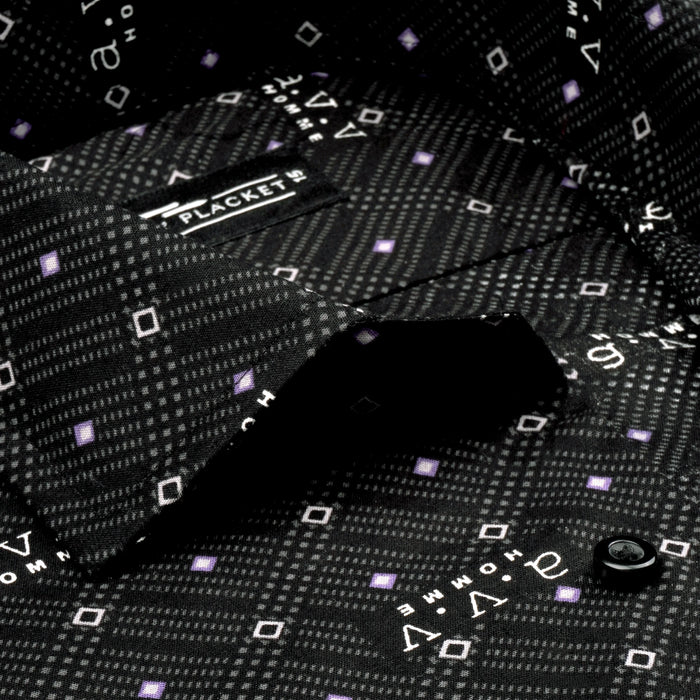 ALPHA AVV PRINTED SHIRT - Durins Placket