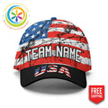 American Flag Baseball Cap