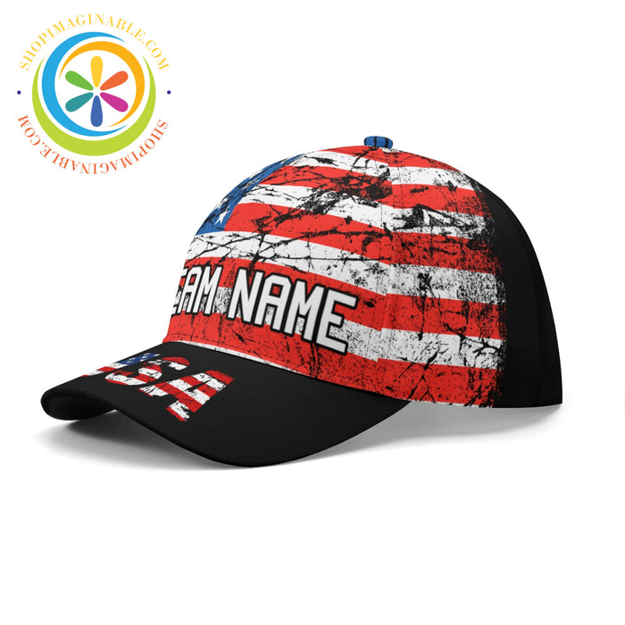 American Flag Baseball Cap