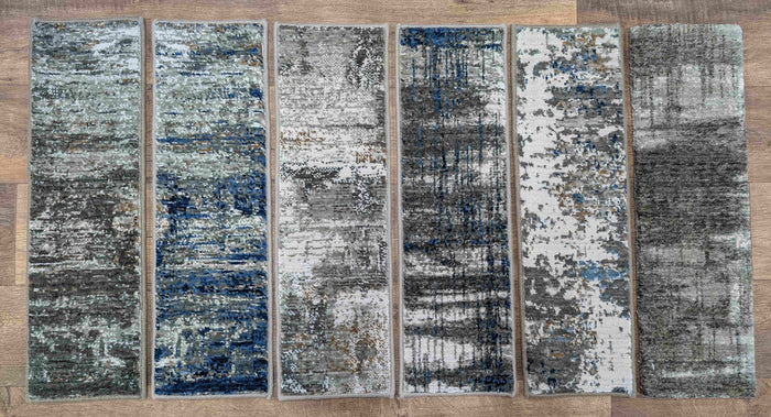 Rizzy Home Area Rugs Anatolia Area Rugs ANT740 Grey in 21 Sizes Hand Washed and Hand Finished