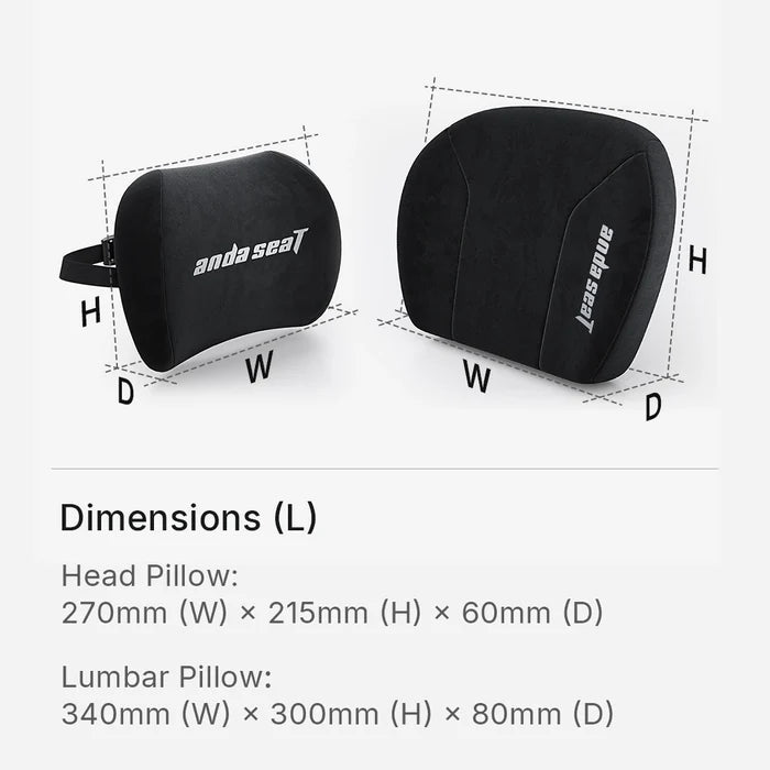 AndaSeat Novis Series Comfy Pillows Bundle