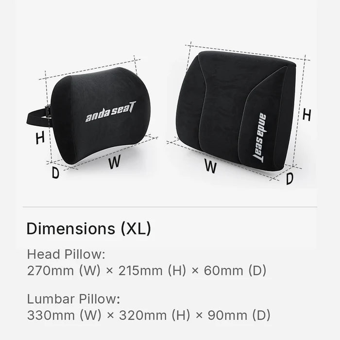 AndaSeat Novis Series Comfy Pillows Bundle