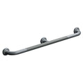 ASI 3702-48 Grab Bar w/ Intermediate Support Straight Snap Flange 48" - Satin - Prestige Distribution