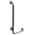 ASI 3704-P Grab Bar 90° Angle Snap Flange Specify Handing 16" x 32" - Satin - Prestige Distribution