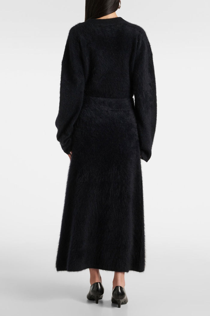 Asta Skirt - Black Brushed