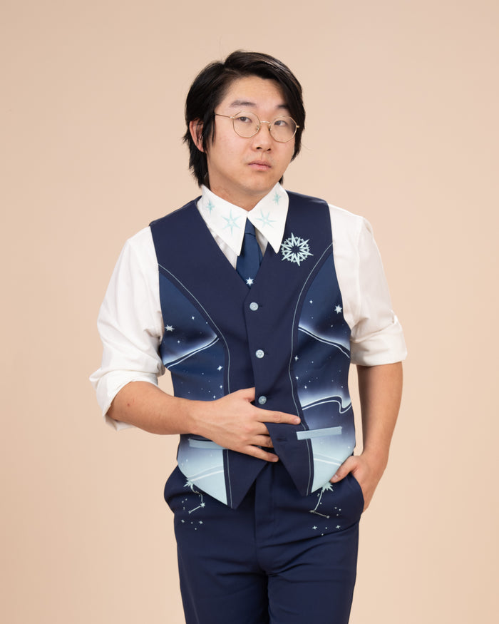 Aurora Borealis Button Down Shirt (Pre-Order CLOSED) (Estimated Shipping June 25th - July 5th, 2026)