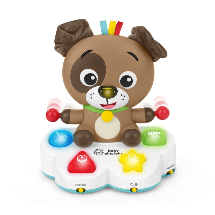 Baby Einstein Drum & Learn Dean interactive musical learning toy with lights and buttons for babies