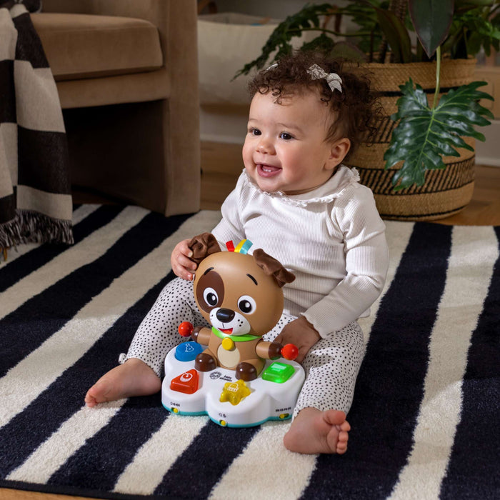 Baby Einstein Drum & Learn Dean interactive musical learning toy with lights and ribbons for infants
