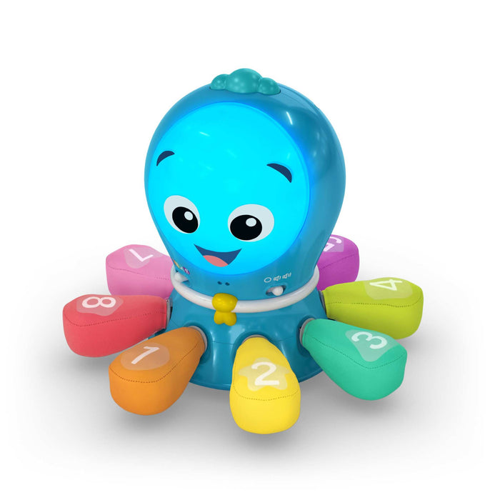 Baby Einstein Go Opus Go 4-in-1 Ocean Explorers crawl and chase toy with colorful lights and plush arms for babies and toddlers