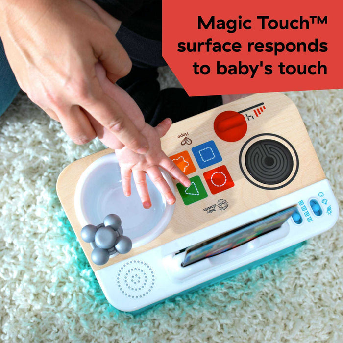 Baby Einstein + Hape Magic Touch Kitchen Pretend to Cook Toy, Ages 9 Months and Up