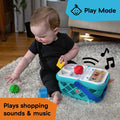 Baby Einstein + Hape Shopping Basket Pretend to Shop Toy, Ages 9 Months and Up