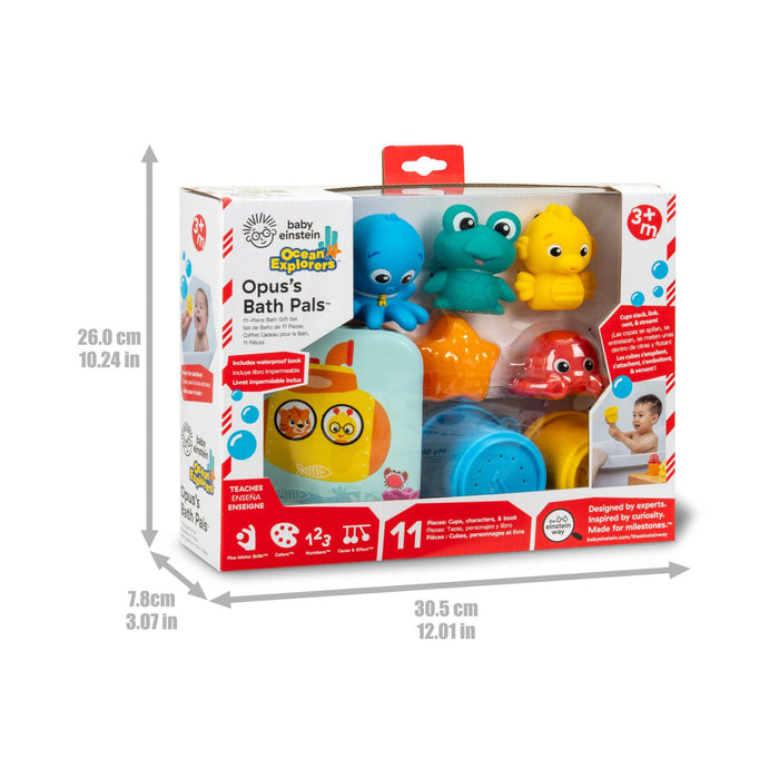 Opus Bath Pals 11-Piece Bath Gift Set
