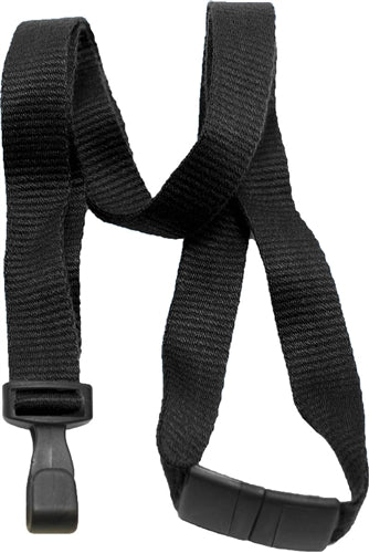 Bamboo 5/8" (16 MM) Flat Lanyard with Breakaway and "No-Twist" Wide Plastic Hook, Qty = 100