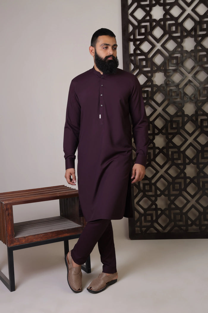 BANAFSH-E-TAAB ( MAUVE PURPLE ) - Durins Placket