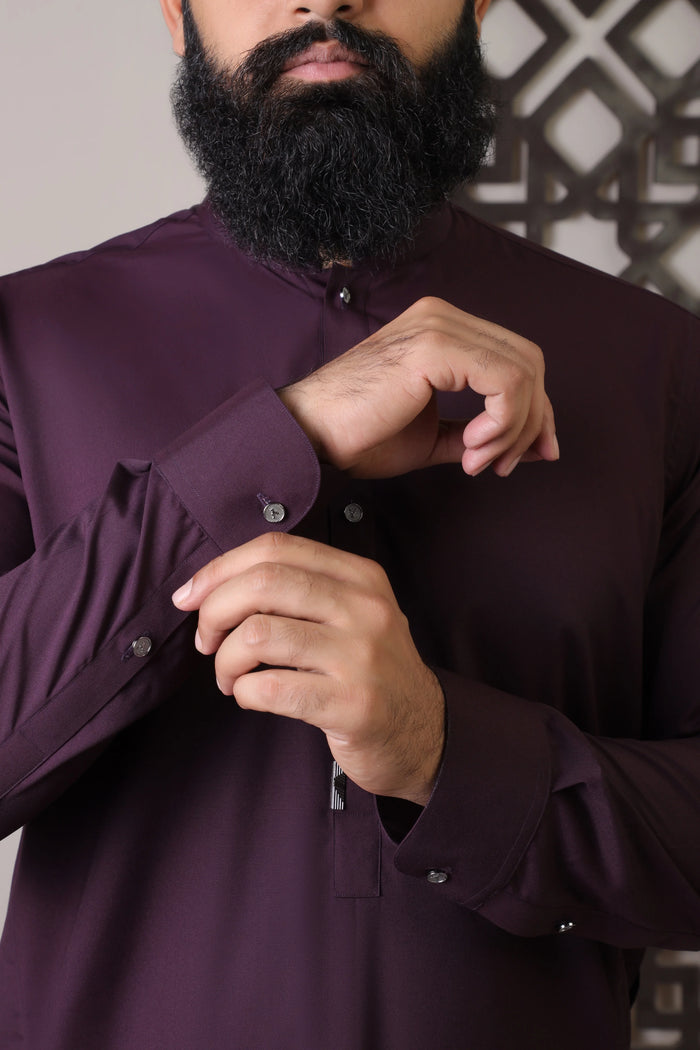BANAFSH-E-TAAB ( MAUVE PURPLE ) - Durins Placket