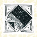 Forager Provisions LTD Bandits Bandanas Freedom Is organic cotton bandana with black and white desert constellation art