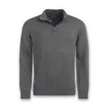 Barbour - Cotton Half Zip in Olive Marl - Nigel Clare