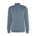 Barbour - Cotton Half Zip in Vintage Teal - Nigel Clare