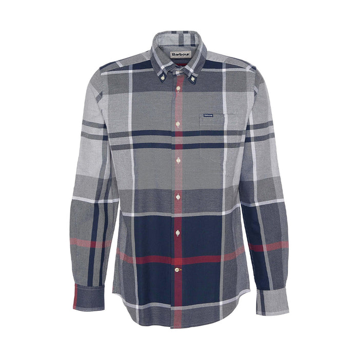 Barbour - Dunoon Tailored Fit Shirt in Blue Granite - Nigel Clare