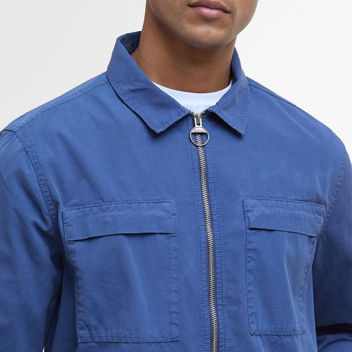Barbour - Glendale Overshirt in Oceana Blue - Nigel Clare
