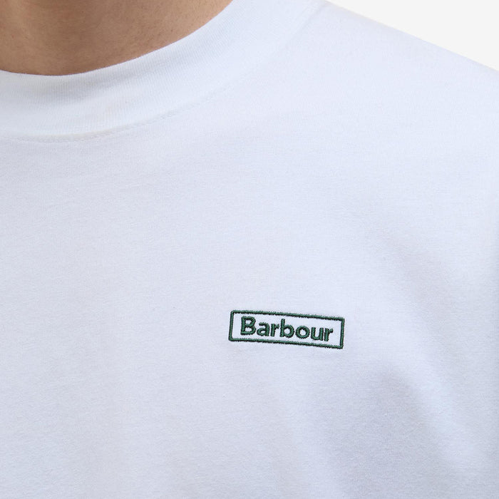 Barbour - Walton Oversized T-Shirt in White - Nigel Clare