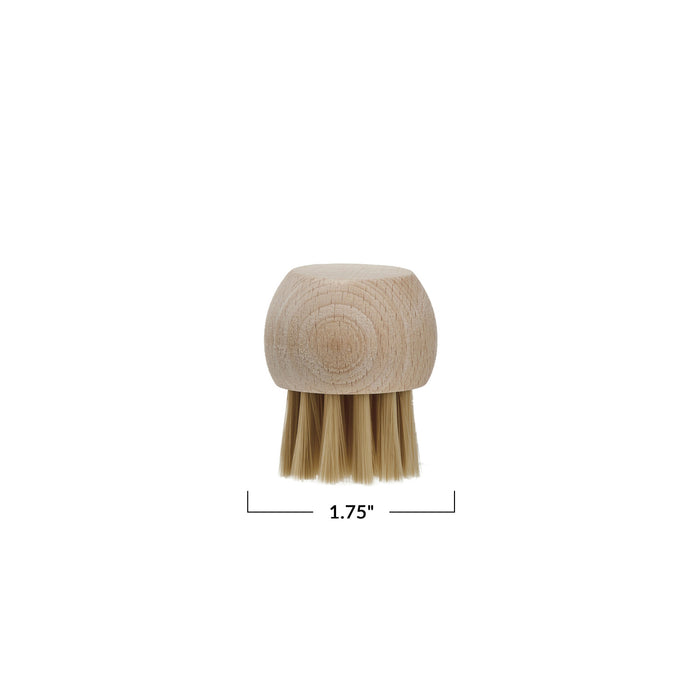 Beach Wood Vegetable Brush