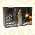 BeaverCraft DIY03 Wizard Starter Whittling Kit for beginner wood carving—complete set for hobbyists and craft enthusiasts.