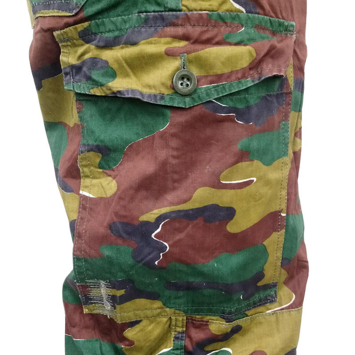 Belgian Army Jigsaw Camo Trousers - Belgian Army Surplus - Combat Trousers