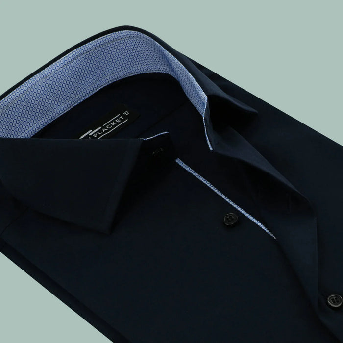 BELMONT BLUE SHIRT - Durins Placket