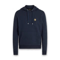 Belstaff - Cotton Fleece Hoodie in Dark Ink - Nigel Clare