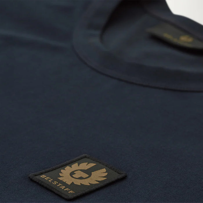 Belstaff - Cotton Jersey T-Shirt in Dark Ink - Nigel Clare