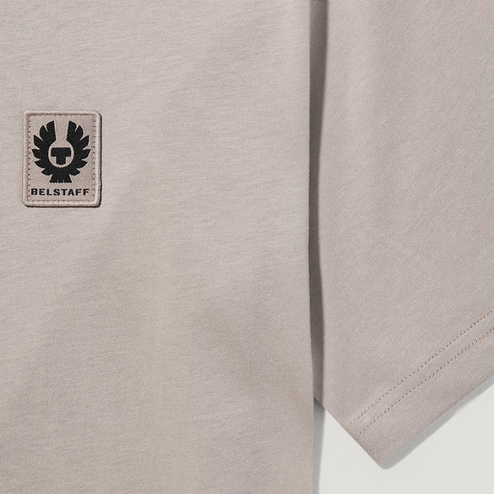 Belstaff - Cotton Jersey T-Shirt in Pumice - Nigel Clare