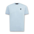 Belstaff - Cotton Jersey T-Shirt in Sky Blue - Nigel Clare