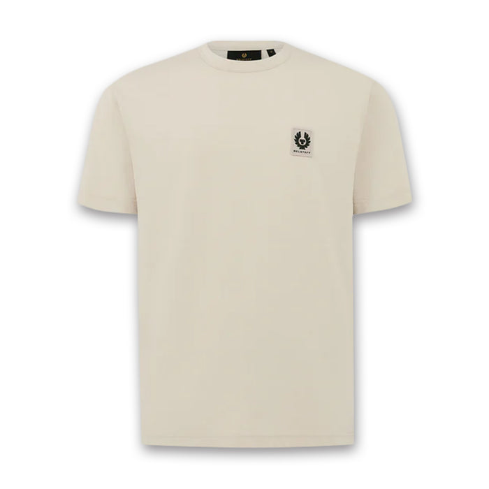 Belstaff - Cotton Jersey T-Shirt in Stone Beige - Nigel Clare