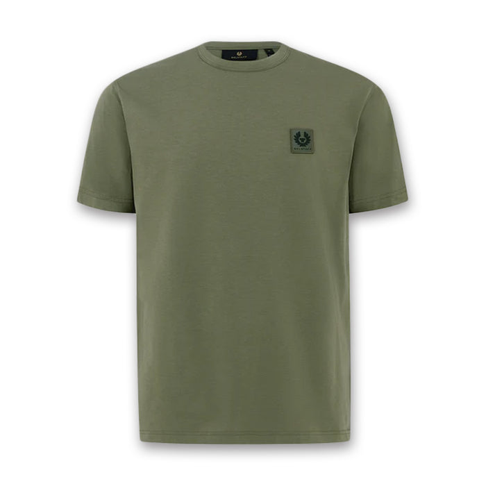 Belstaff - Cotton Jersey T-Shirt in Surplus Green - Nigel Clare