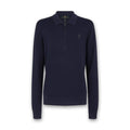 Belstaff - Drift Knitted Polo in Dark Ink - Nigel Clare