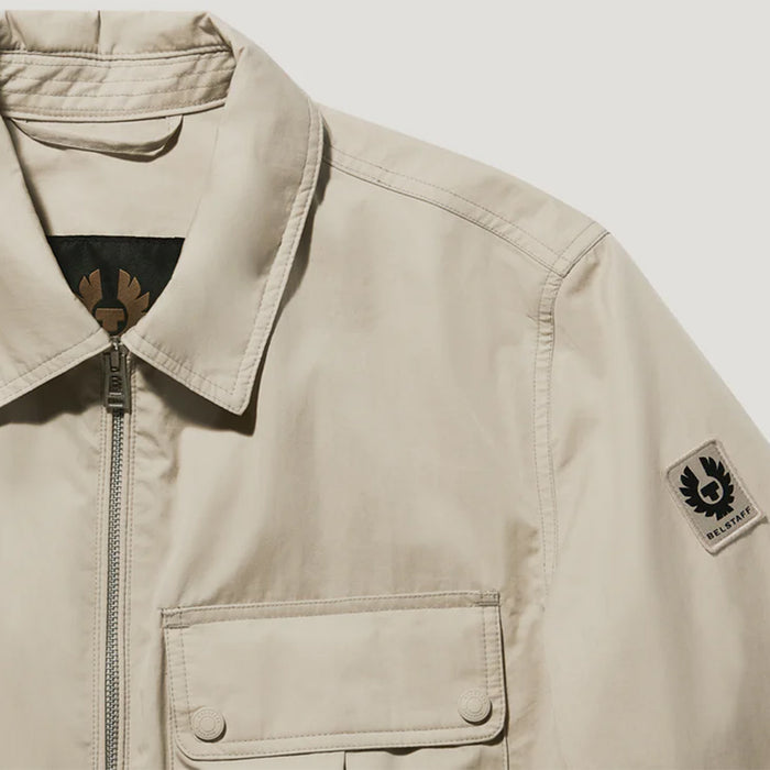 Belstaff - Drome Overshirt in Stone Beige - Nigel Clare