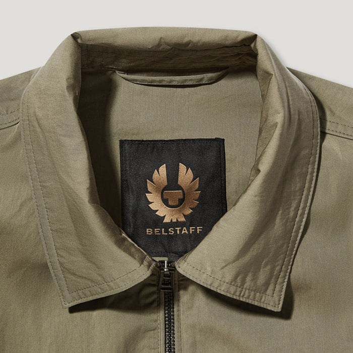 Belstaff - Drome Overshirt in Surplus Green - Nigel Clare